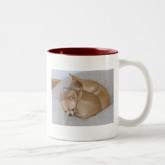 Tasse 2 Couleurs Chiots de chiwawa