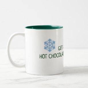 Tasse 2 Couleurs Chocolat chaud et Sweaters douillets hiver