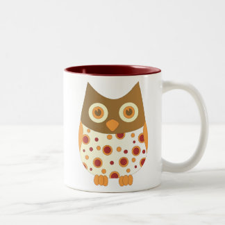 Tasse 2 Couleurs Chouette