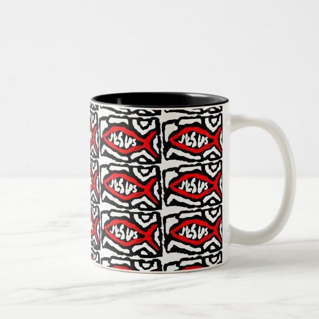 Tasse 2 Couleurs chrétien (Droit)