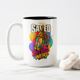 Tasse 2 Couleurs Chrétien Sauvé Mais Toujours Drôle Humour De Foi F