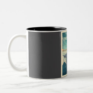 Tasse 2 Couleurs Christ Rédempteur Rio de Janeiro Voyage