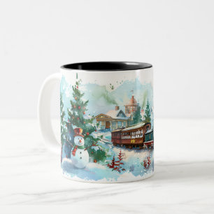 Tasse 2 Couleurs Christmas