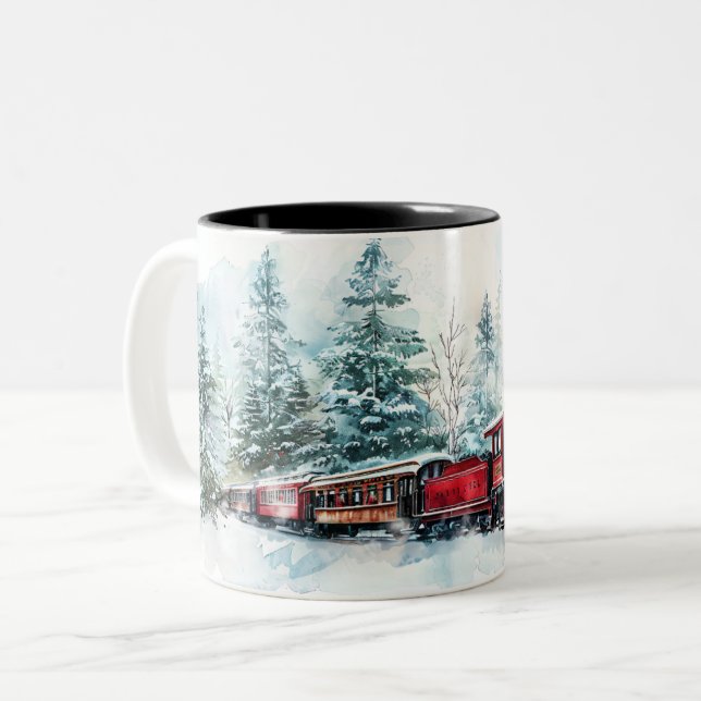 Tasse 2 Couleurs  Christmas (Devant gauche)
