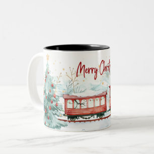 Tasse 2 Couleurs Christmas