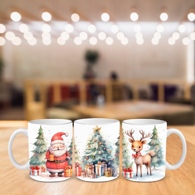 Tasse 2 Couleurs Christmas Cheer, Santa Clause (Créateur téléchargé)