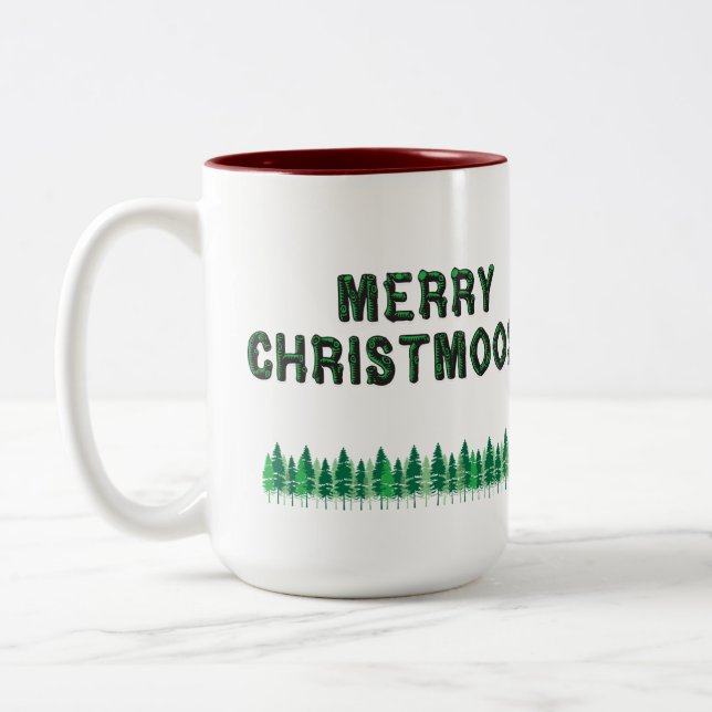 Tasse 2 Couleurs Christmoose (Gauche)