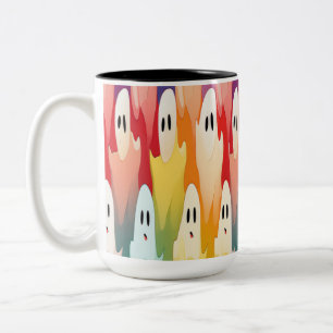Tasse 2 Couleurs ChromaGhosts : Une collection d'hantages arc-en-ci