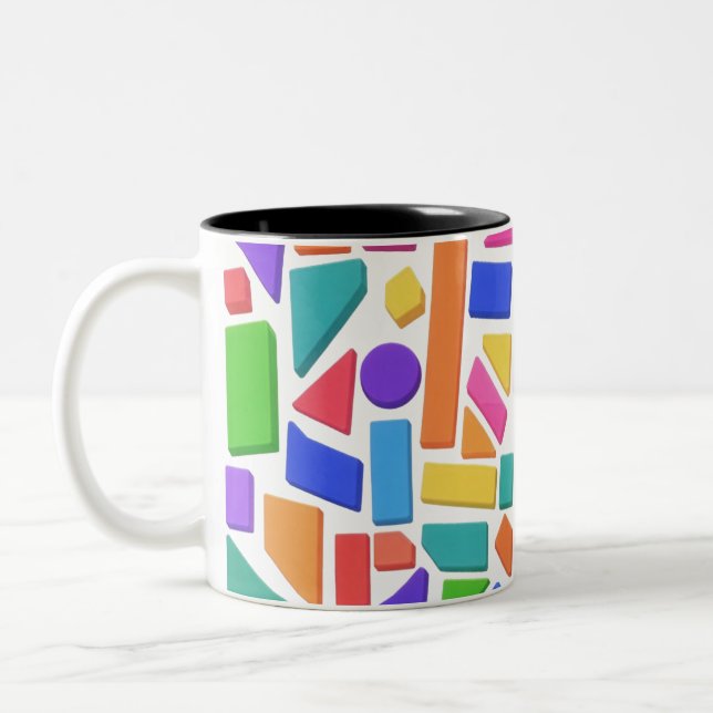 Tasse 2 Couleurs Chromatic Geometry (Gauche)