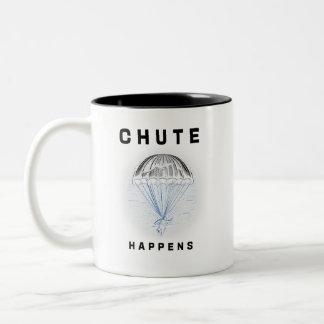 Tasse 2 Couleurs Chute Happen - Un Parachute Design