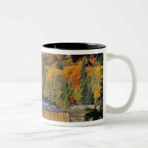 Tasse 2 Couleurs Chutes supérieures de Tahquamenon dans le Michigan