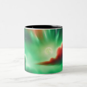 Tasse 2 Couleurs ciel vert