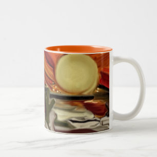 Tasse 2 Couleurs Cieux du Sud-Ouest Art Abstrait
