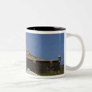 Tasse 2 Couleurs Cimetière en bord de mer de Porto Rico