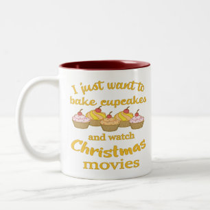 Tasse 2 Couleurs Cinéma de Noël et cuisson