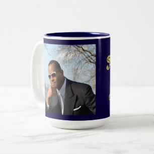 Tasse 2 Couleurs Cinquante ans fabuleux à 50 ans de typographie d'o