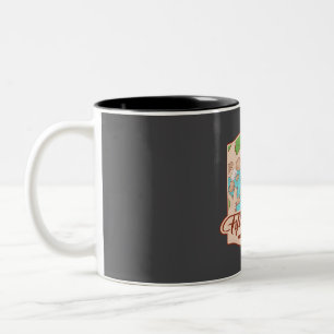 Tasse 2 Couleurs Cinquième piste des sources chaudes � Utah randonn