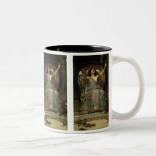 Tasse 2 Couleurs Circé offrant la coupe à Ulysse de JW Waterhouse