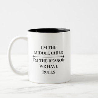 TASSE 2 COULEURS CITADELLES DRÔLES ENFANT DU MILIEU PERSONNALISÉES