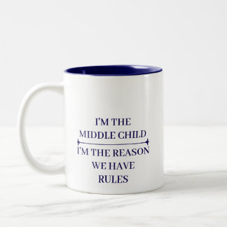 TASSE 2 COULEURS CITADELLES DRÔLES ENFANT DU MILIEU PERSONNALISÉES