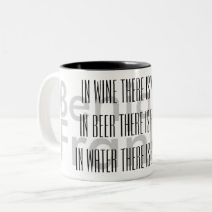 Tasse 2 Couleurs Citation de Benjamin Franklin TTM