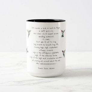 Tasse 2 Couleurs Citation de James Joyce