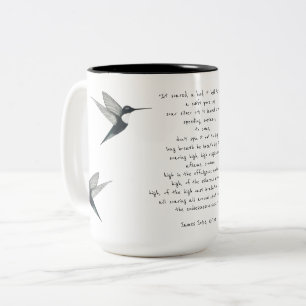 Tasse 2 Couleurs Citation de James Joyce
