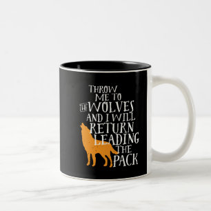 Tasse 2 Couleurs Citation de leadership inspirationnel de dirigeant