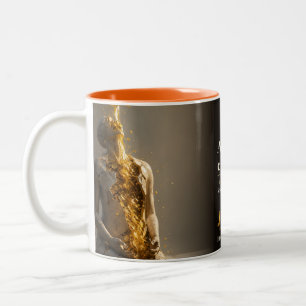 Tasse 2 Couleurs Citation de livre : Ce qui arrive sans frais