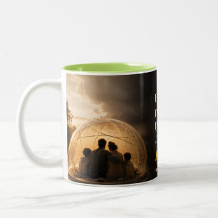 Tasse 2 Couleurs Citation de livre sur la foi et la planification