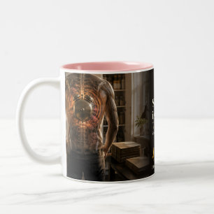 Tasse 2 Couleurs Citation de livre Système d'Alarme de Rarété