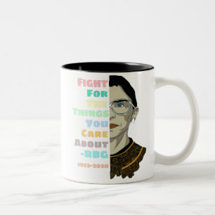 Tasse 2 Couleurs Citation de Ruth Bader Ginsburg