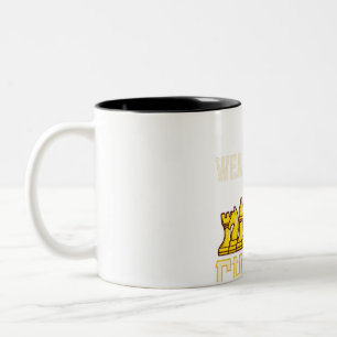 Tasse 2 Couleurs Citation D'Échecs Armes De Choix Joueur D'Équipe D