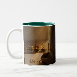 Tasse 2 Couleurs Citation du livre The Money Can Come Later