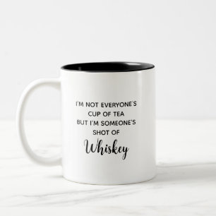 Tasse 2 Couleurs Citation humoristique pas pour tout le monde