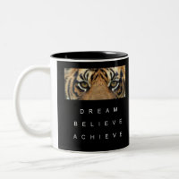 Citation Motivationnelle Tiger Oeil Noir Et Blanc