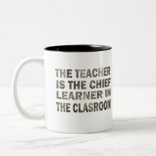 Tasse 2 Couleurs Citations amusantes des professeurs