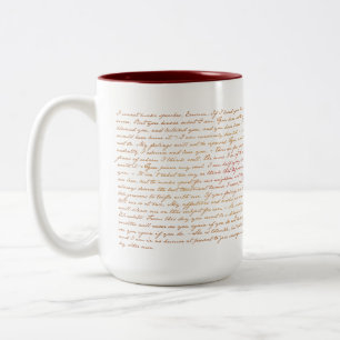 Tasse 2 Couleurs Citations de Jane Austen P&P