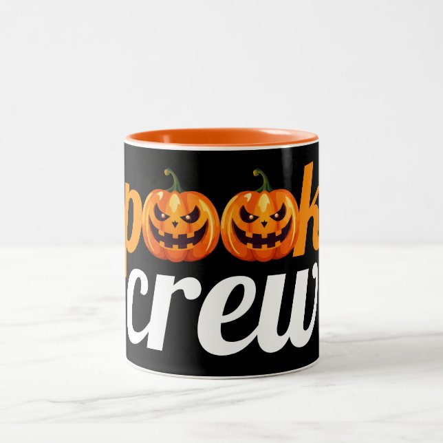 Tasse 2 Couleurs Citrouille de l'équipage Éffrayant d'Halloween Jac (Centre)
