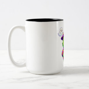 Tasse 2 Couleurs Citrouille Dragon Sorcière Halloween