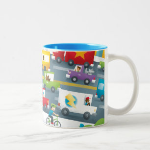Tasse 2 Couleurs City Street