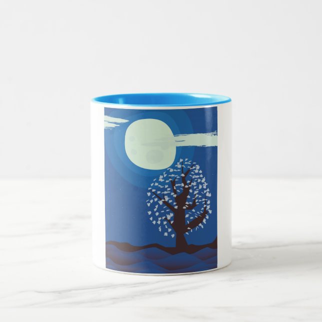 Tasse 2 Couleurs clair de lune (Centre)