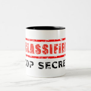 Tasse 2 Couleurs Clair Top Secret