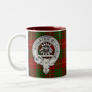 Tasse 2 Couleurs Clan Cameron Crest & Tartan