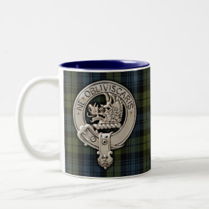 Tasse 2 Couleurs Clan Campbell Crest & Tartan