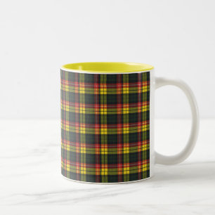 Tasse 2 Couleurs Clan écossais de Buchanan Tartan