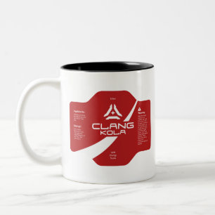 Tasse 2 Couleurs Clang Kola, deux tonalités pour les ingénieurs spa