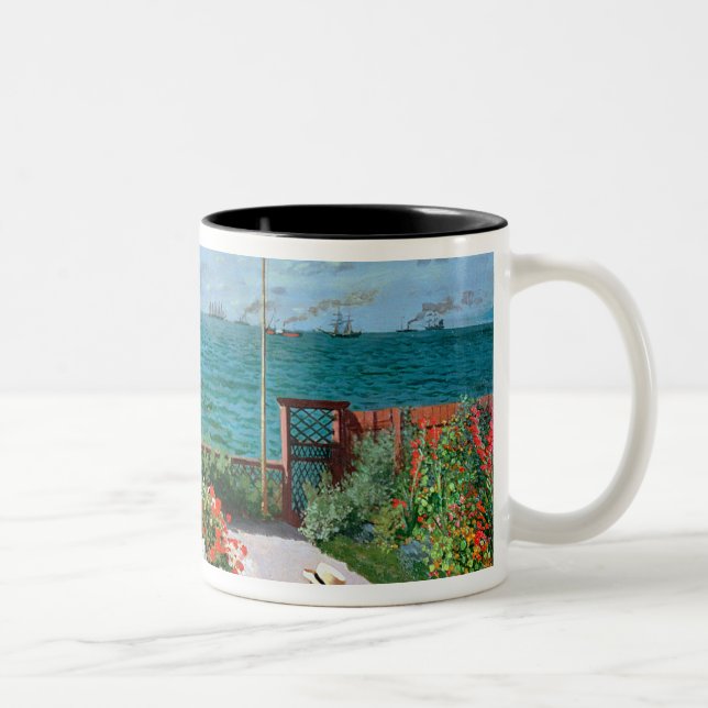 Tasse 2 Couleurs Claude Monet | la terrasse chez Sainte-Adresse, (Droit)