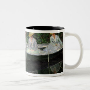 Tasse 2 Couleurs Claude Monet   le bateau chez Giverny, c.1887