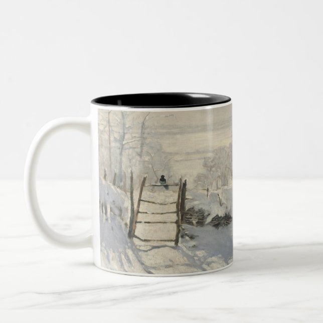 Tasse 2 Couleurs Claude Monet - Le Magpie (Gauche)
